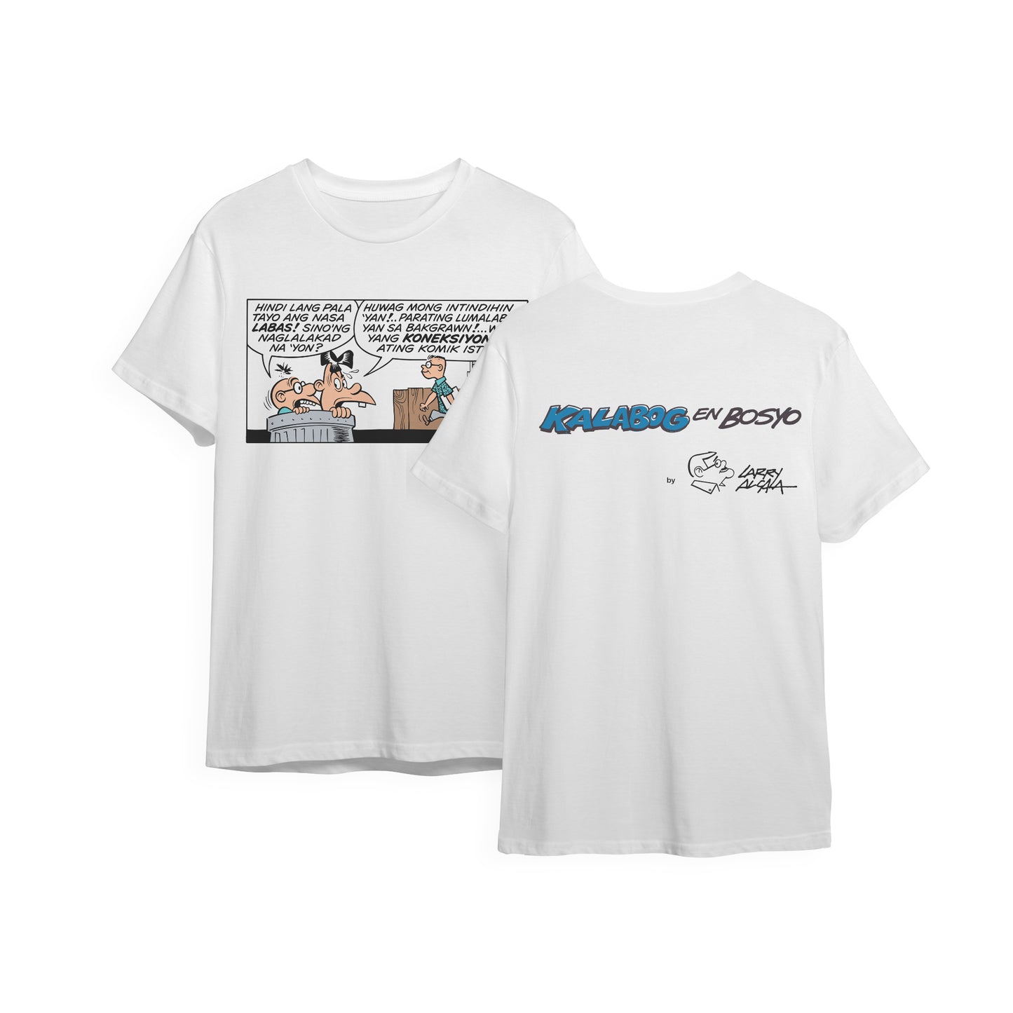 "Kalabog en Bosyo" by National Artist Larry Alcala - T-Shirt