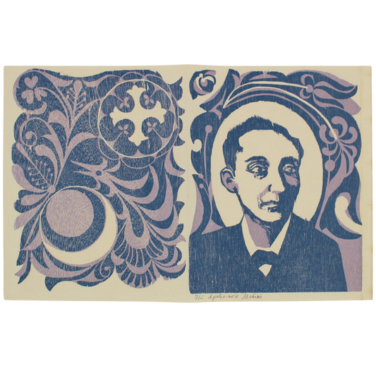 Woodblock print - Apolinario Mabini