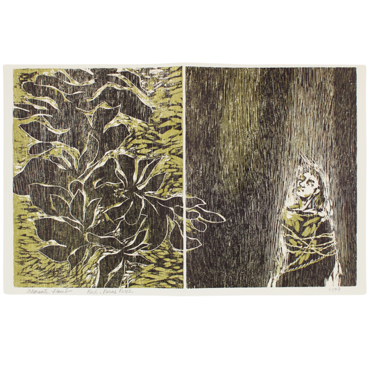 Woodblock print - Florante Bound