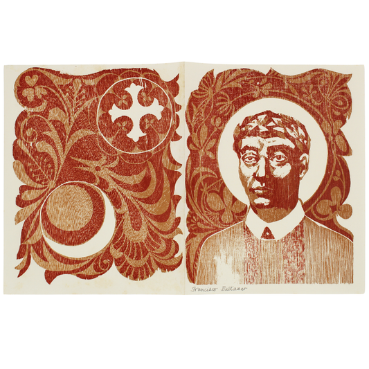 Woodblock print - Francisco Baltazar