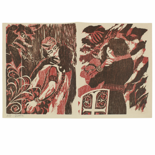 Woodblock print - Quartet