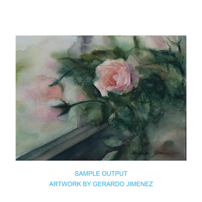 "Paint Plants in Watercolor" with Gerardo Jimenez - April 26, 2025 (Saturday)