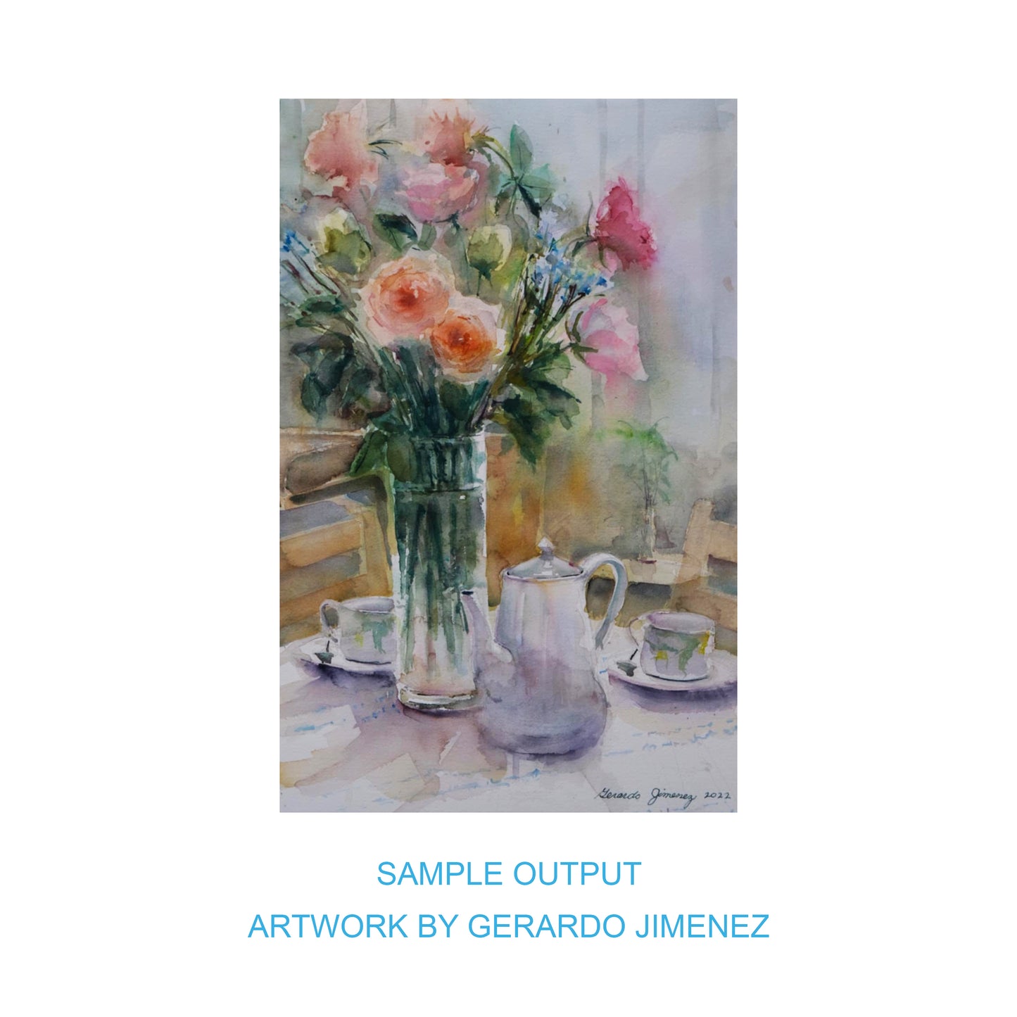 "Paint Plants in Watercolor" with Gerardo Jimenez - April 26, 2025 (Saturday)